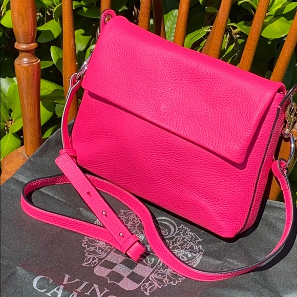 vince camuto pink handbag